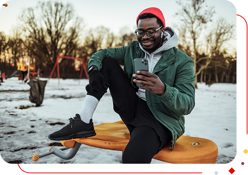Homme au téléphone