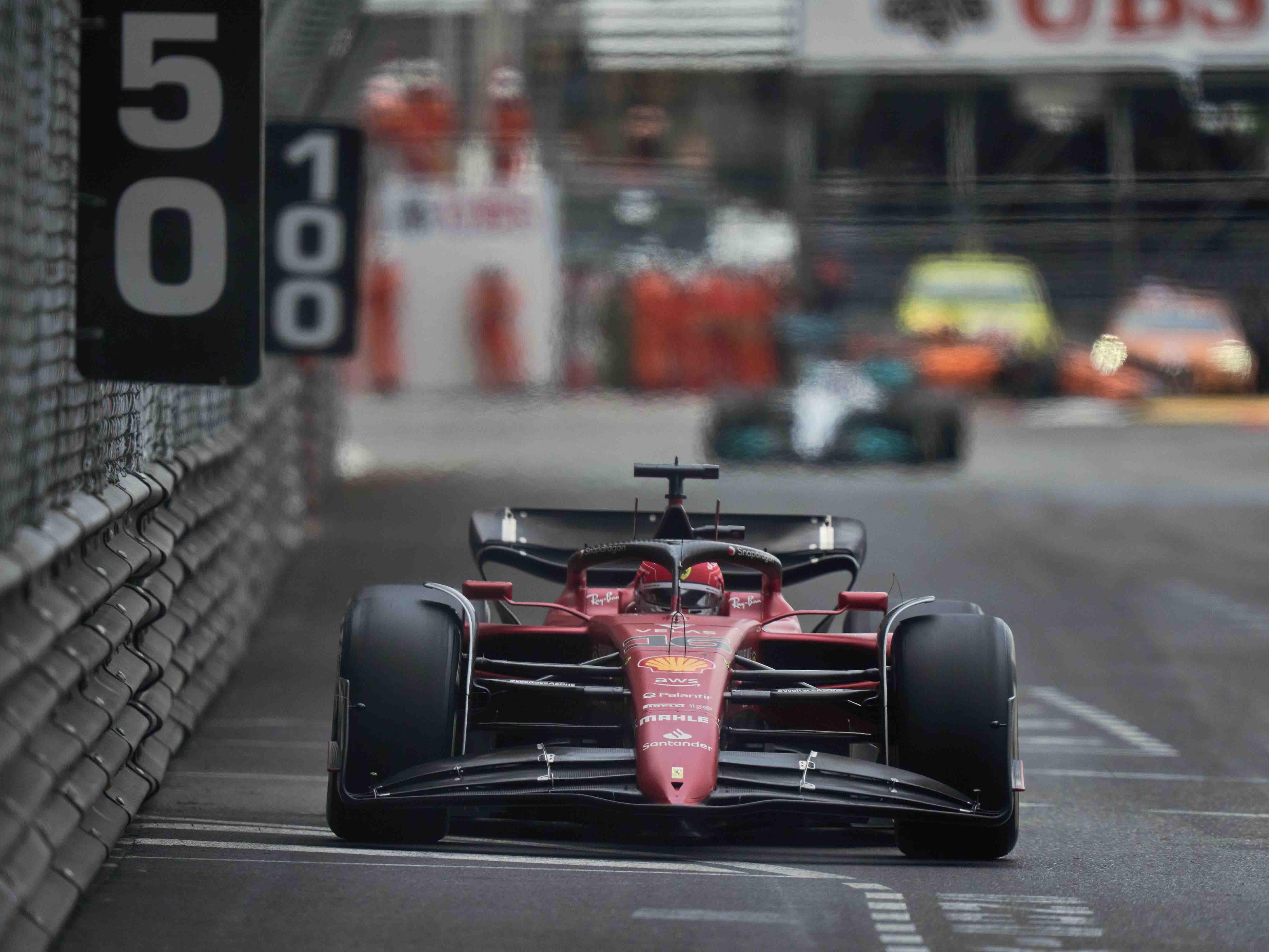 Santander sponsorship Formula 1 Ferrari